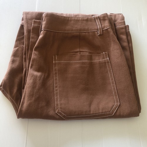 Ava & Ever Pants, Size 10, Wide Leg, Cargo Style Brown EUC - Picture 2 of 8