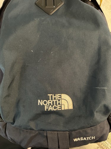 The North Face Wasatch Backpack Adult Hiking Outdoor School Pack Blue - Picture 8 of 8