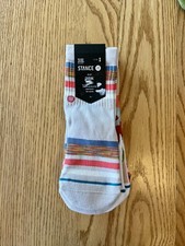 Stance  Always Sunny  3 Pairs Crew Height Socks Youth Size Small 7-10
