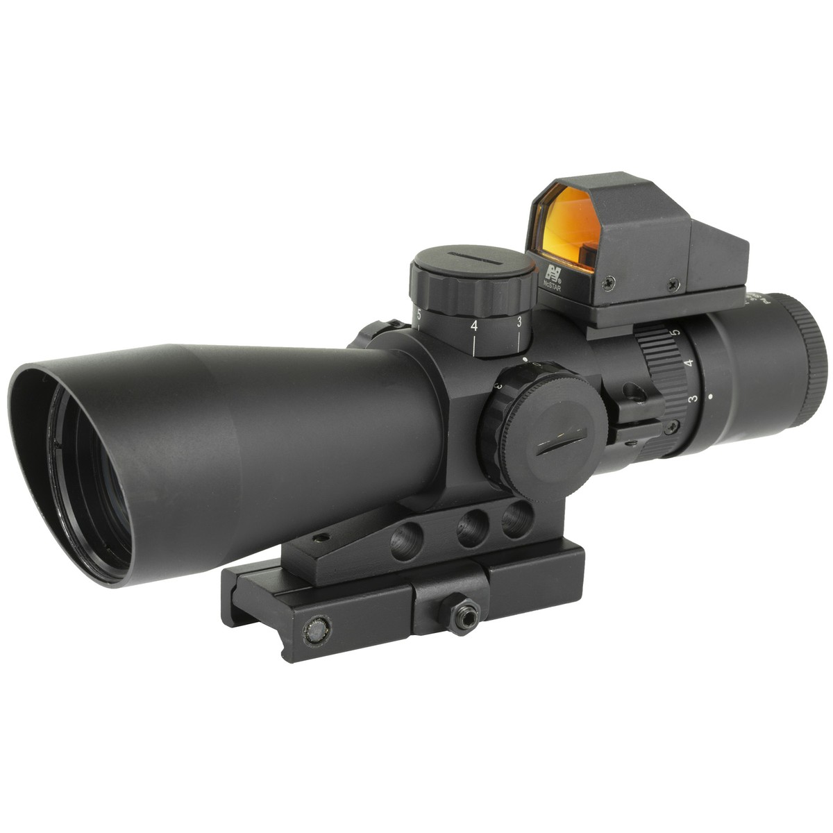 NcStar Mark III Tactical P4 Reticle 3-9X 42 Scope Red Dot
