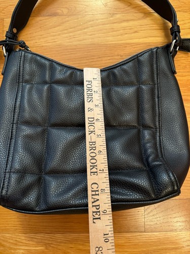 Tahari Schultertasche Hobo Zip Bag Handtasche Medium Innentasche Synthetik - Bild 7 von 23