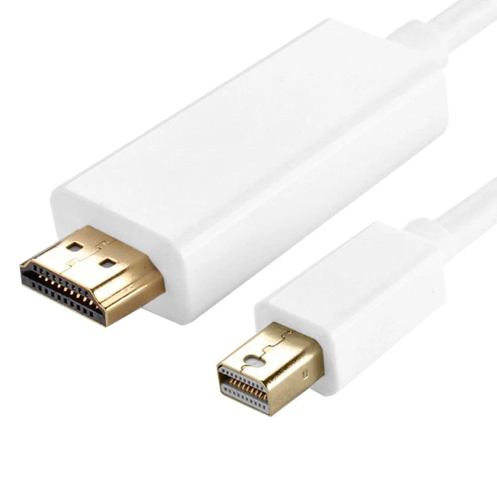 Mini Displayport To HDMI 6 ft Thunderbolt Cable For Apple iMAC Macbook Air  Pro