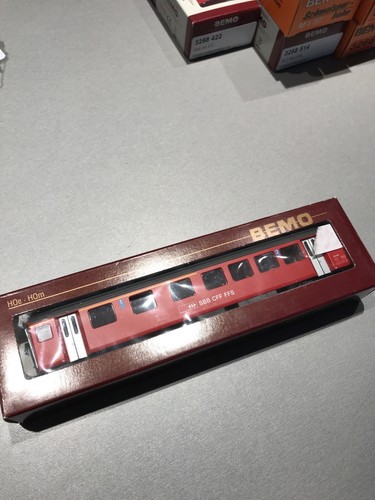 BEMO HOe / HOm : VOITURE 1ère / 2eme Classe SBB CFF FFS EN BOÎTE 3277-429 - Photo 6/6