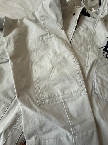$598 Polo Ralph Lauren "R L" Men's Twill Graphic Rowing Hooded Jacket XL White - Picture 11 of 11