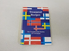 1998 TREASURED RECIPES Scandinavian Society of Cincinnati Cookbook