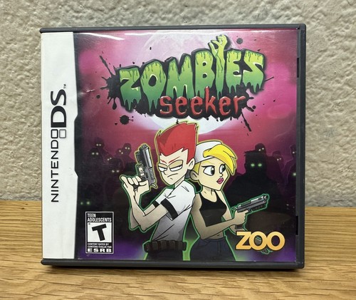 Zombies Seeker Nintendo DS Zombie autentico completo di manuale CIB funzionante - Foto 2 di 8