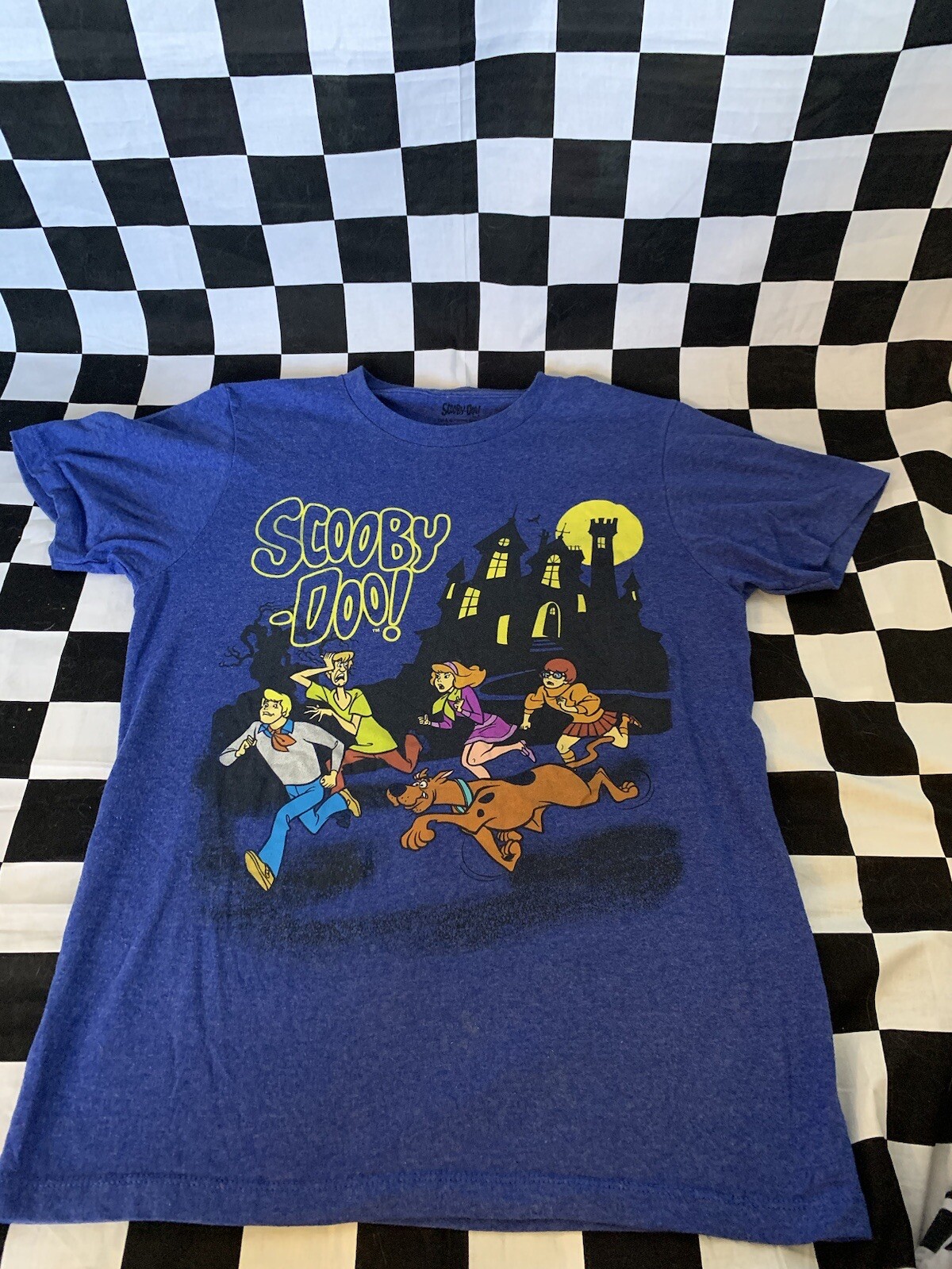 SCOOBY DOO Logo Halloween Print Vintage Shirt 90s… - image 7