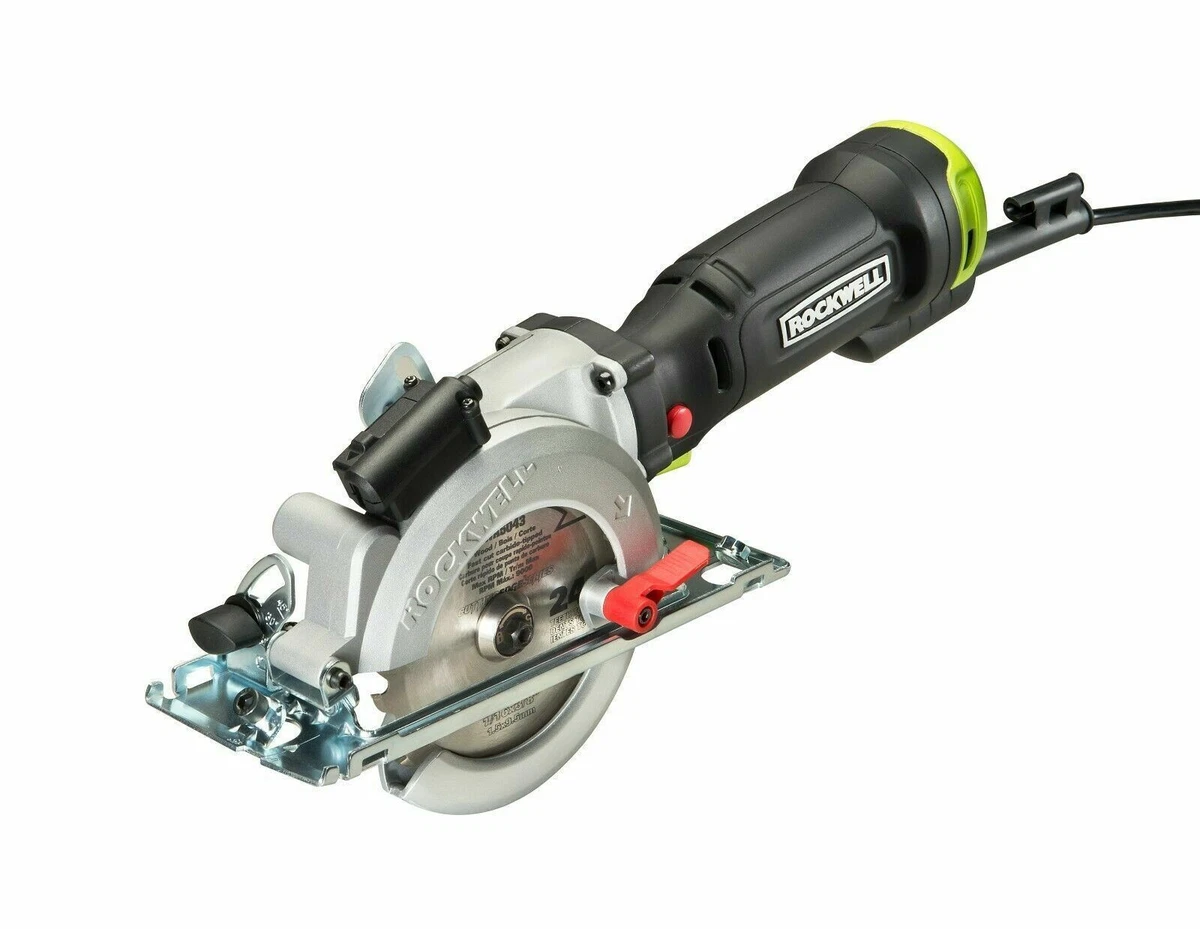RK437 Rockwell 6.5 Amp 4 1 2 in Compact Circular Saw 845534023046