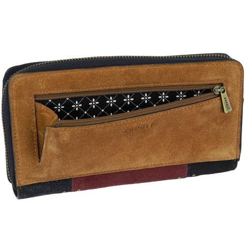 ESPRIT Damen Geldbörse Portemonnaie Brieftasche Geldbeutel Geldtasche III-colors - Picture 7 of 7