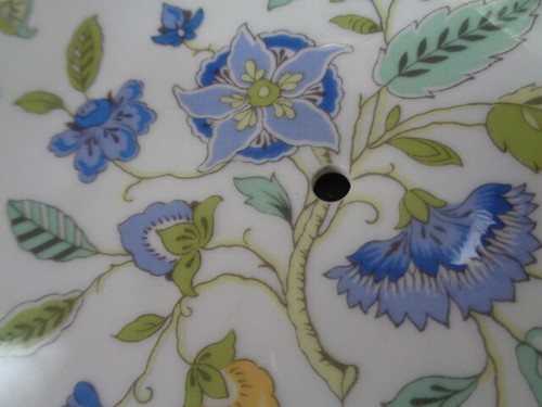 MINTON HADDON HALL BLUE CAKE STAND / PLATE - Picture 2 of 3