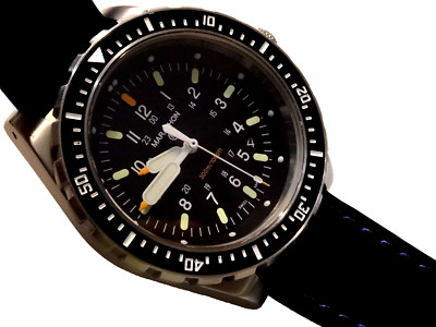 46mm Marathon JSAR Jumbo US Govt LGP Dive Watch WW194018 Sterile with 2 Bands
