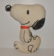 VTG 1958 Snoopy by UFS staffed pillow. app. 16 L x 12 W x 3 H