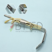 OR Grade Ferreira Breast Retractor 25 x 120mm Fiber Optic & Suction Augmentation