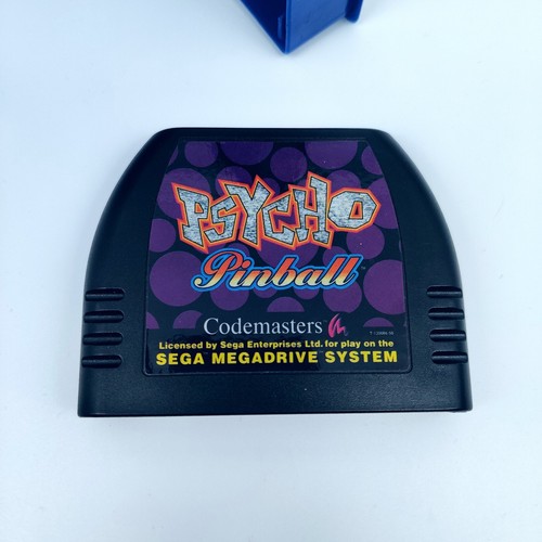 Sega Mega Drive Spiel MD - Psycho Pinball - Rental Case *RARE* Verleih Version - Picture 5 of 9