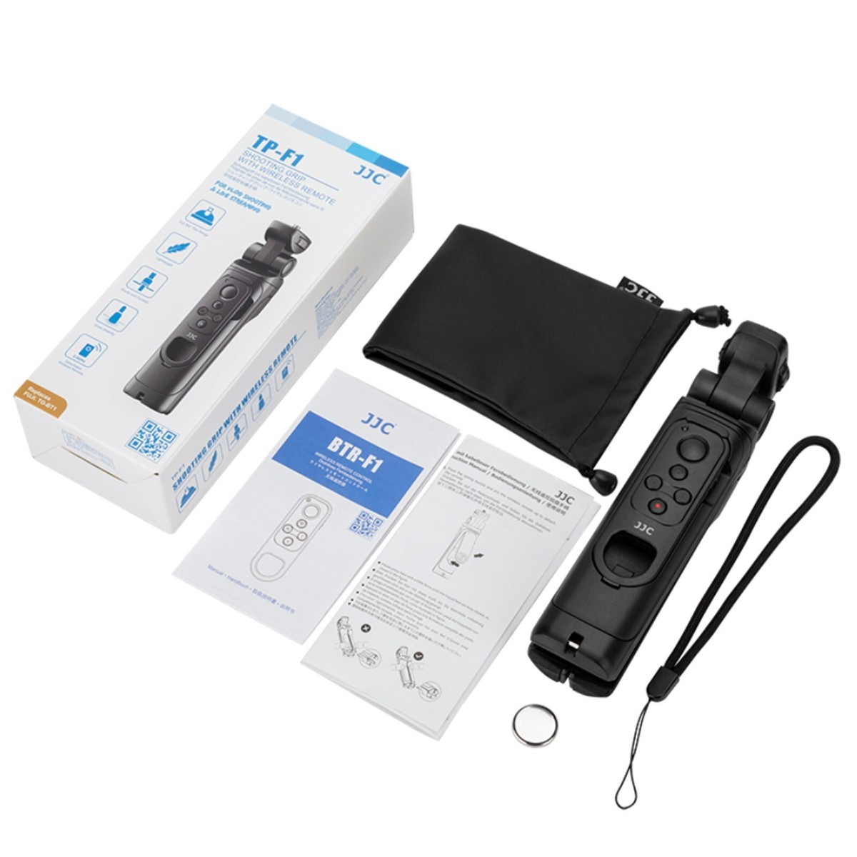 TP-F1 Shooting Grip Wireless Remote Vlog shooting Replaces For