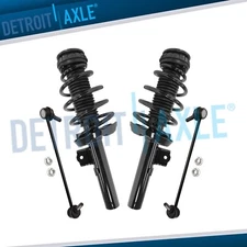 Front Left Right Struts w/ Coil Spring Sway Bars Kit for 2018 2019 Cadillac XTS
