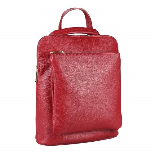 ITALy DAMEN LEDER Reise RUCKSACK SchulterTasche Shopper Backpack Umhängetasche - Bild 57 von 61
