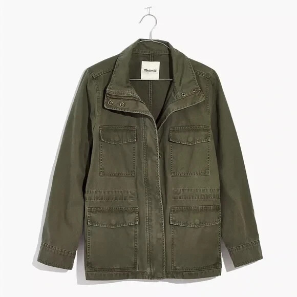 Madewell Surplus Jacket With Removable Liner Cact… - image 1