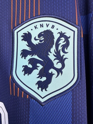 Nike Frenkie De Jong XL Holland Niederlande 2024 Away Kit Shirt Trikot Neu Neu mit Etikett - Bild 6 von 14
