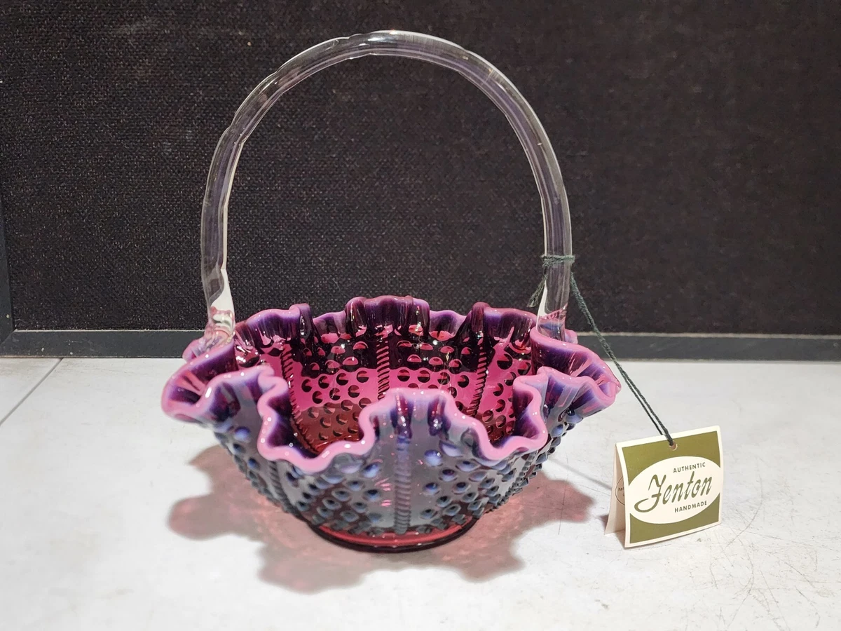 Fenton Plum Opalescent Hobnail for sale | eBay