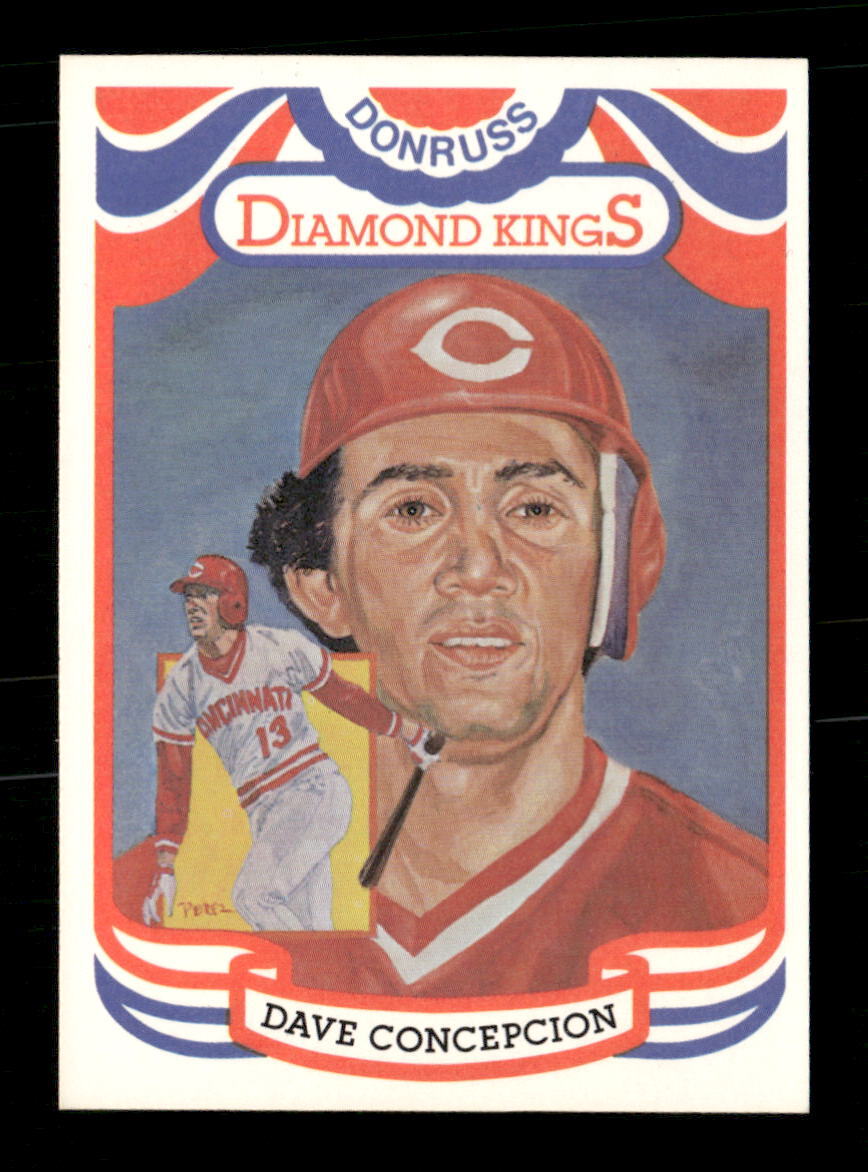 Dave Concepcion 1984 Donruss #2a Cincinnati Reds MLB