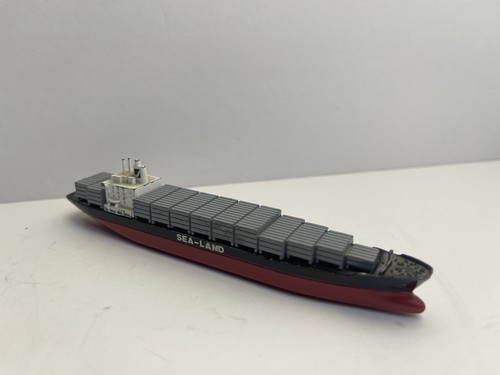 Continental Ship Sea-Land Cast Metal Vintage Toy Model - Picture 4 of 14