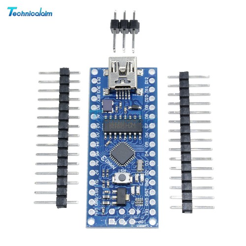 3 x Nano V3.0 Modul ATMega168 16MHz CH340 miniUSB für Arduino kompatibel 2020 - Bild 3 von 7