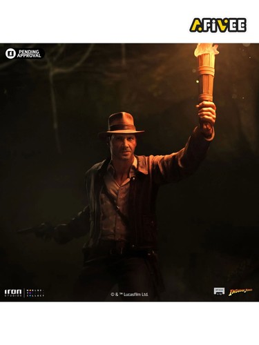 Statue Indiana Jones Deluxe - Indiana Jones - Art Scale 1/10 - Iron Studios - Picture 12 of 13