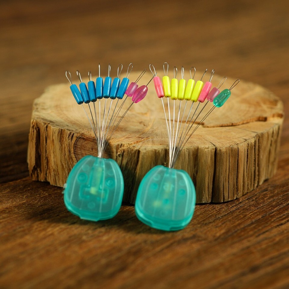 90PCS 5+2+2 Fishing Line Stopper Silicone Space Bean Stopper Boat
