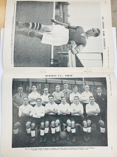 REVISTA SEMANAL DEPORTIVA VOL.5 NO.49 11 DE DICIEMBRE 1948 WEST BROMWICH ALBION BURNLEY - Imagen 2 de 2