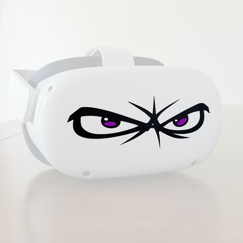 Intense Eyes Vinyl Aufkleber für VR Headsets Oculus Quest 2 Zubehör - Bild 4 von 8