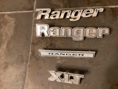 Lot of Vintage Ford Ranger Emblems | eBay