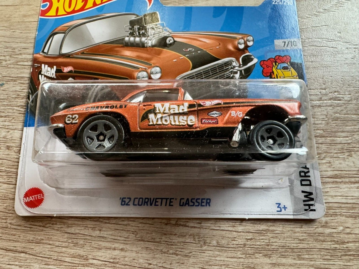 HOT WHEELS 62 CORVETTE GASSER 225/250 Drag Strip 7/10 | eBay