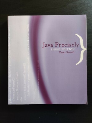 Java Precisely Third Edition by Peter Sestoft