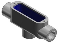 Thomas & Betts TB68, Conduit Body, 2"Conduit Body Gray Iron Tb F-8, 1 PC