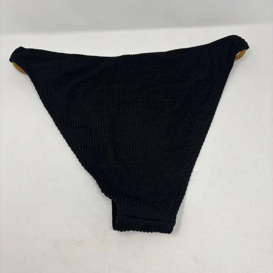 Parte inferior de bikini 4th & Reckless para mujer XXL negra Palmero hebilla con caparazón de tortuga nueva Foto 2 de 4