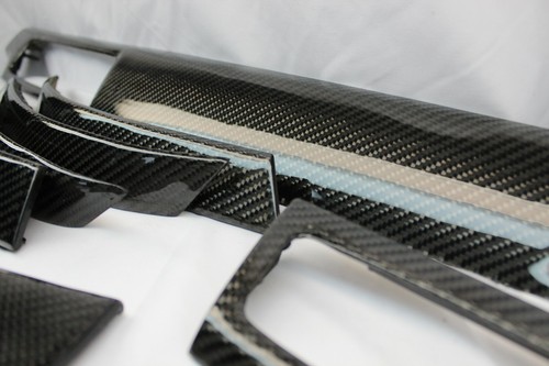 BMW E60 Fibra de Carbono DASH INTERIOR Kit de ajuste pre lci m5 8 piezas - Imagen 5 de 11
