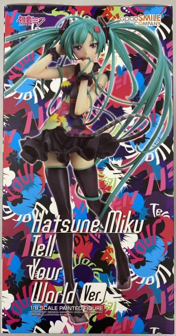 Hatsune Miku Tell Your World Ver. フィギュア Hatsune Miku Tell Your World Ver 1/8 SCALE PAINTED FIGURE