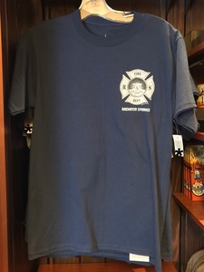 disney world fire department shirt
