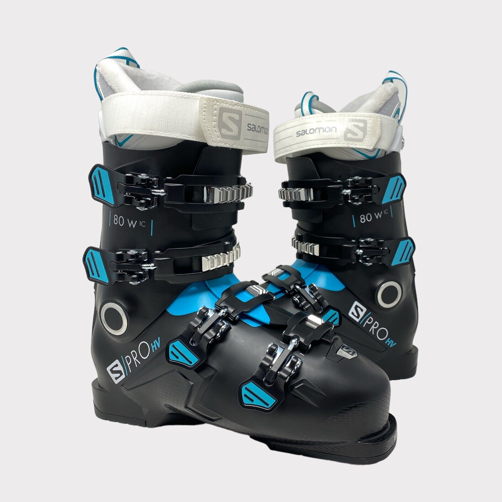 vraag naar web Malaise Salomon S/PRO HV 80 W IC Women's Size 9/9.5 26/26.5 Black/Blue/Scuba Ski  Boots | eBay