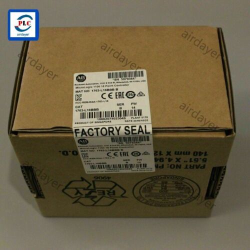 New Factory Sealed AB 1763-L16BBB MicroLogix 1100 16 Point Controller 1763L16BBB - Picture 1 of 2