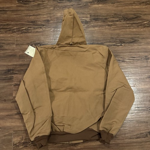 VTG 1997 Deadstock Carhartt JR126 BRN Thermal Lined Active Jacket Size M Tall - Afbeelding 5 van 5