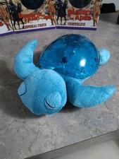   Cloud B Tranquil SEA TURTLE Aqua Blue Lights Music Waves Baby Soother  