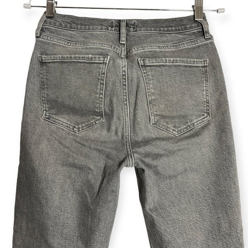 Jeans AGOLDE Nico vita alta slim fit TAGLIA 26 grigio cotone biologico denim elasticizzato - Foto 9 di 13