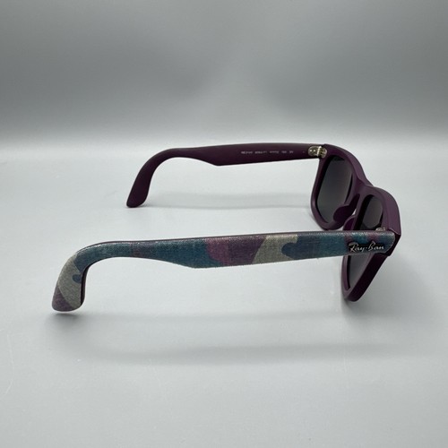 Ray-Ban Wayfarer Sunglasses Urban Camouflage RB2140 6064/71 50-22-150 RARE - Picture 3 of 13