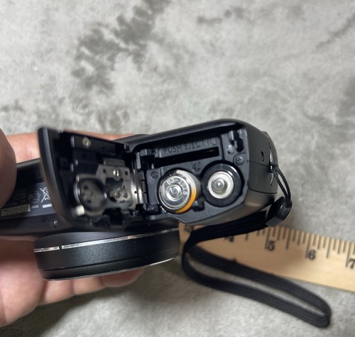 Canon PowerShot SX110 IS 9.0MP Digital Camera - Black Powers On !! Parts Repair - Picture 11 of 13
