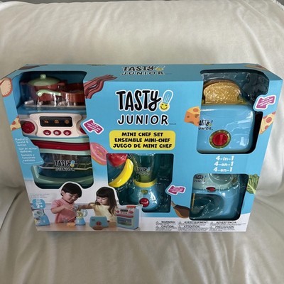 Tasty Junior 4-In-1 Mini Chef Electronic Toy Kitchen Set New