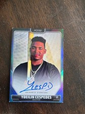Yoelin Cespedes rookie autographed Pulse limited print