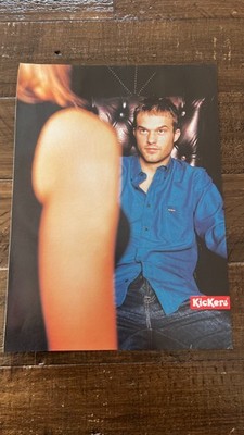 KICKERS Y2K Fashion Advert  | Rare FHM 1999 Magazine cutout (1 page)
