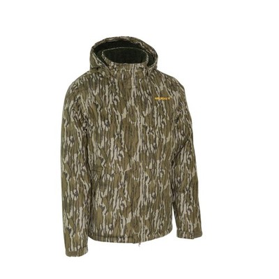 Muddy Trx Waterproof Sherpa Fleece Jacket Mossy Oak Bottomland S